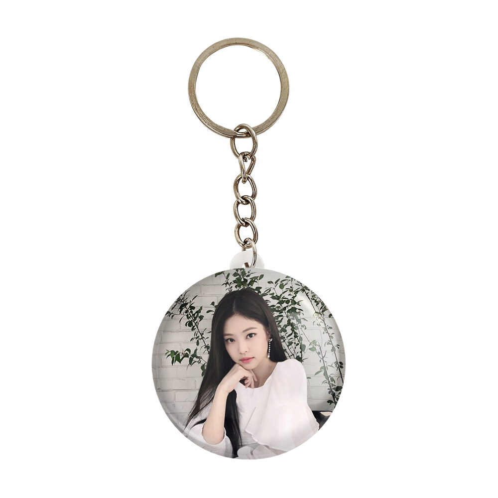 جاکلیدی خندالو مدل جنی گروه بلک پینک کد 16673