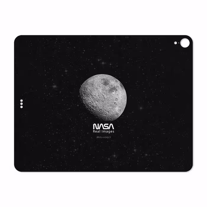 برچسب پوششی ماهوت مدل Moon-By-NASA مناسب برای تبلت اپل iPad Pro 12.9 (GEN 3) 2018 A1983