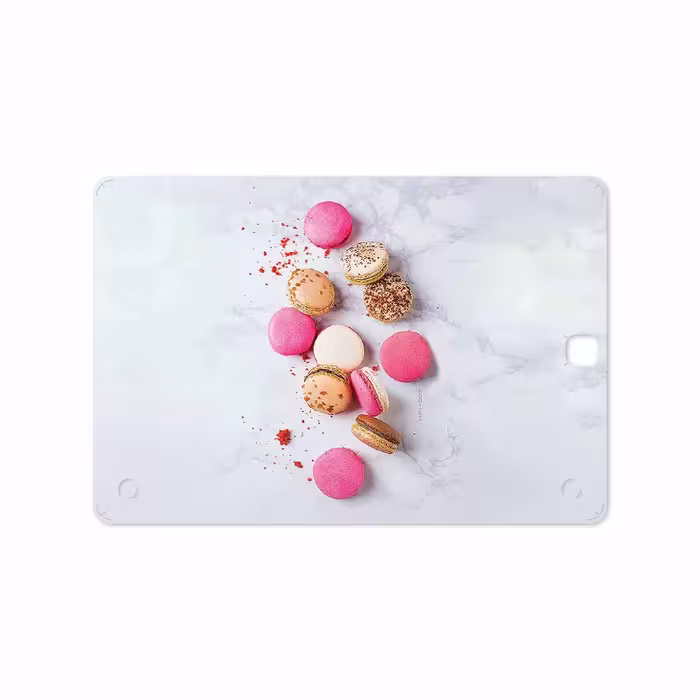 برچسب پوششی ماهوت مدل Macaron cookie مناسب برای تبلت سامسونگ Galaxy Tab A 9.7 2015 T550