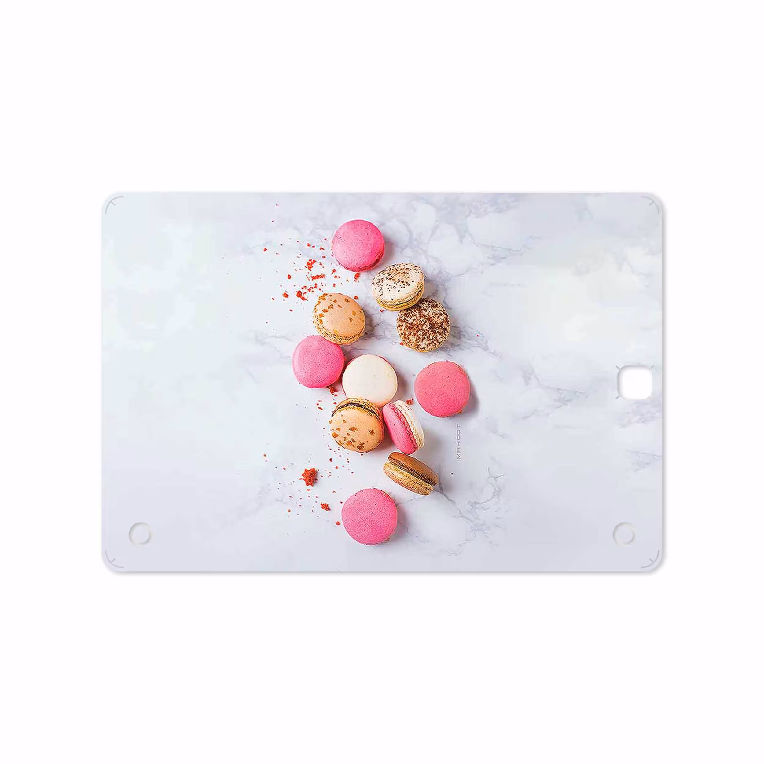 برچسب پوششی ماهوت مدل Macaron cookie مناسب برای تبلت سامسونگ Galaxy Tab A 9.7 2015 T550