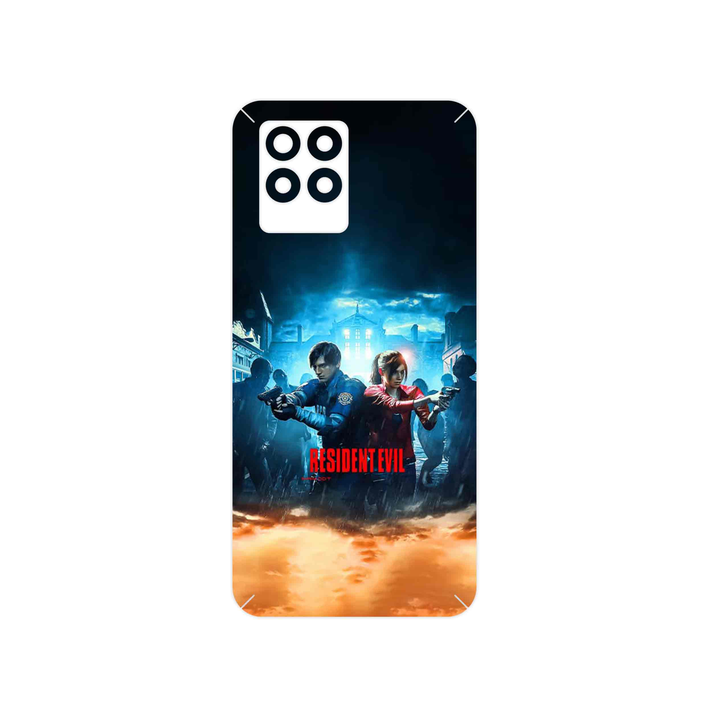 برچسب پوششی ماهوت مدل Residentevil Game Series مناسب برای گوشی موبایل ریلمی 8 Pro