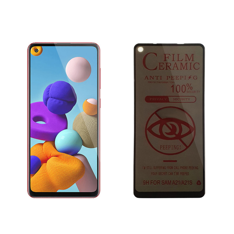 محافظ صفحه نمایش حریم شخصی مدل PR CRG01st مناسب برای گوشی موبایل سامسونگ Galaxy A21s | کالا برتری