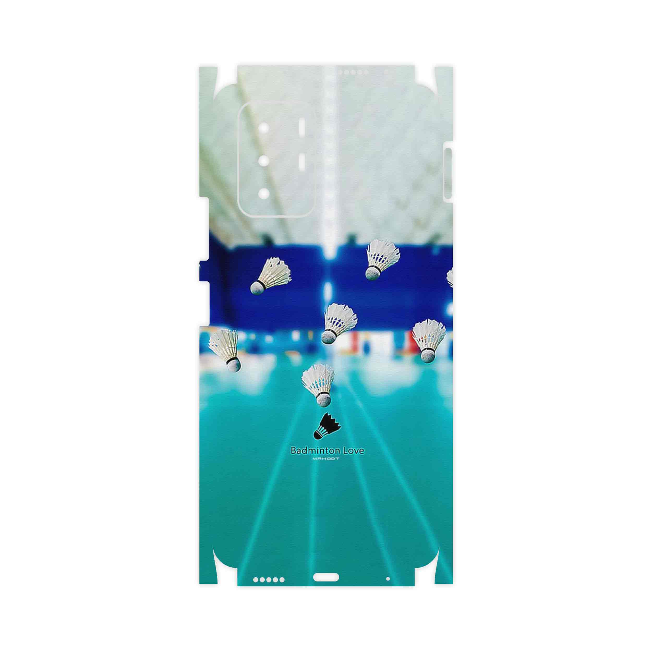 برچسب پوششی ماهوت مدل Badminton-FullSkin مناسب برای گوشی موبایل شیائومی Poco X3 GT 5G