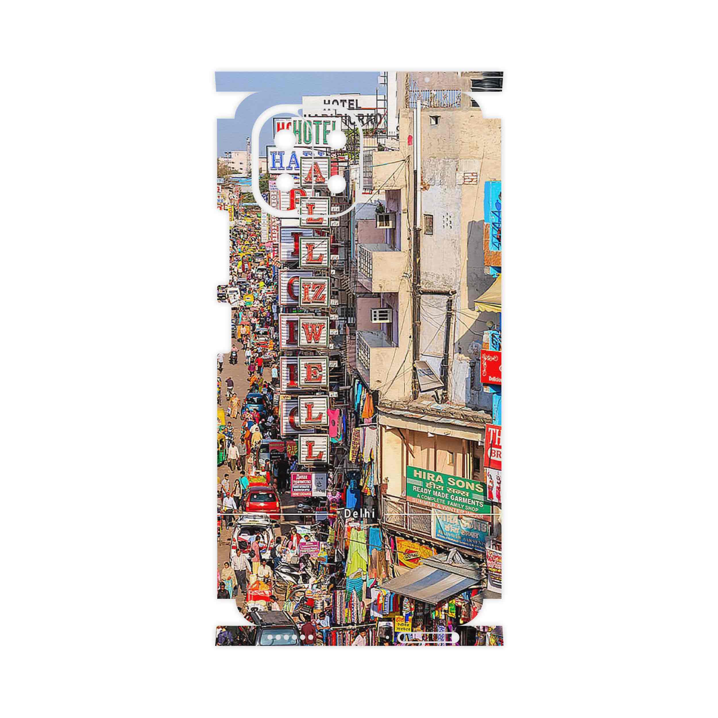 برچسب پوششی ماهوت مدل City of Delhi-FullSkin مناسب برای گوشی موبایل شیائومی MI 11 LITE
