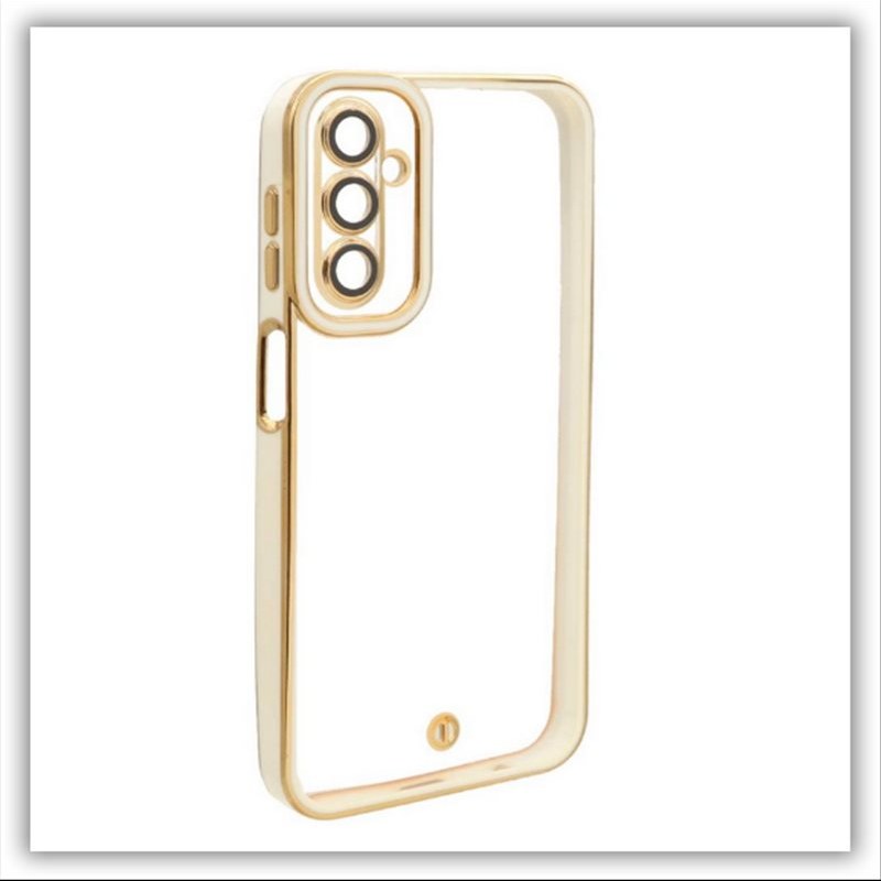 قاب الکتروپلیتینگ محافظ لنز گلس اورجینال Samsung Galaxy A24 سفید