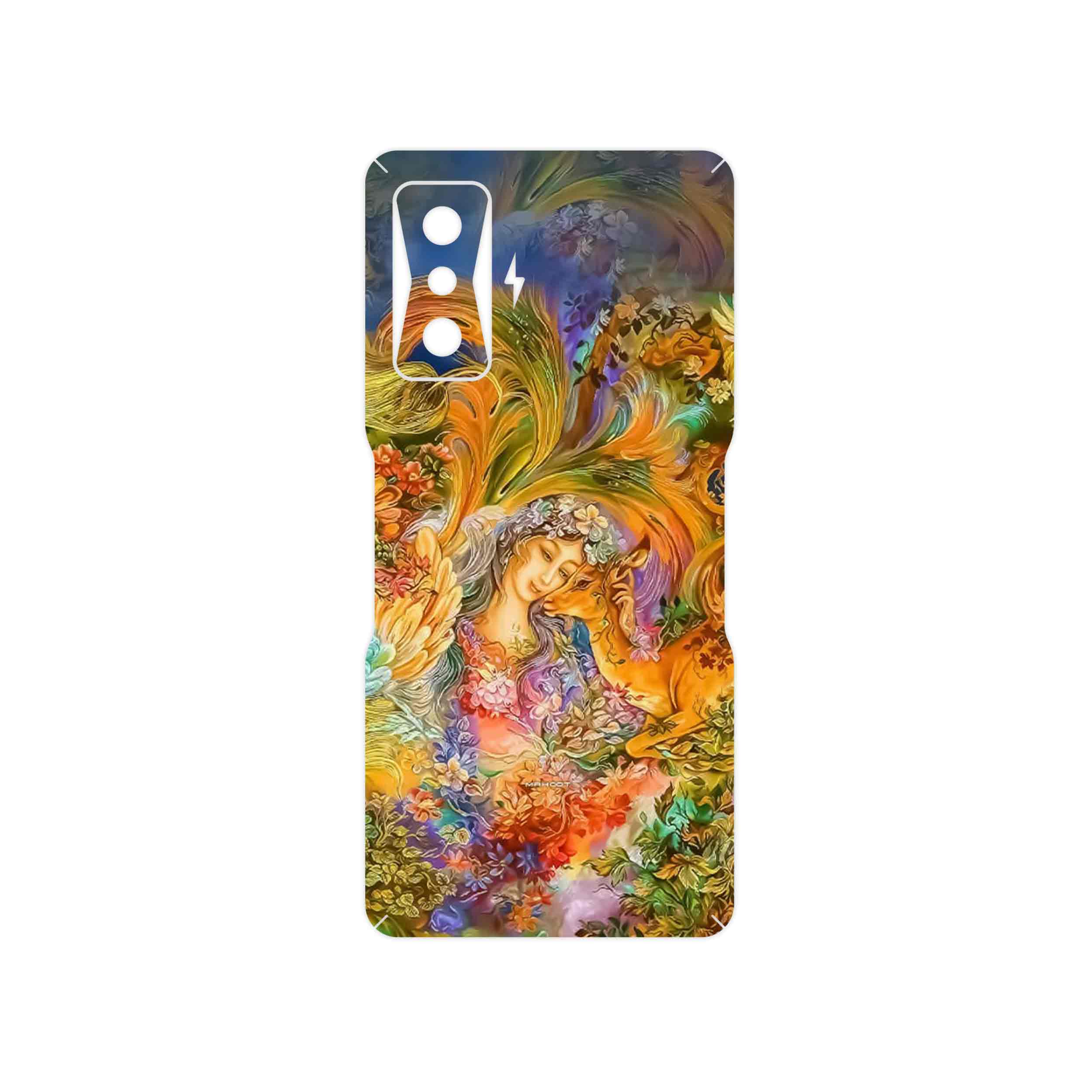 برچسب پوششی ماهوت مدل Persian miniature 3 مناسب برای گوشی موبایل شیائومی Poco F4 GT 5G