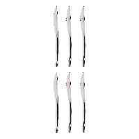 کارد میوه خوری داماس استیل مدل فلورا بسته 6 عددی