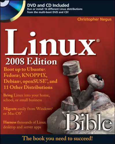 خرید و دانلود نسخه کامل کتاب Linux Bible 2008 (2008)(en)(912s)