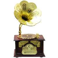 جعبه موزیکال طرح گرامافون کد 1-4124