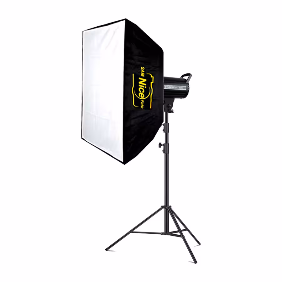 کیت ویدئو لایت BK-0929 با سافت باکس پرتابل D-kit26