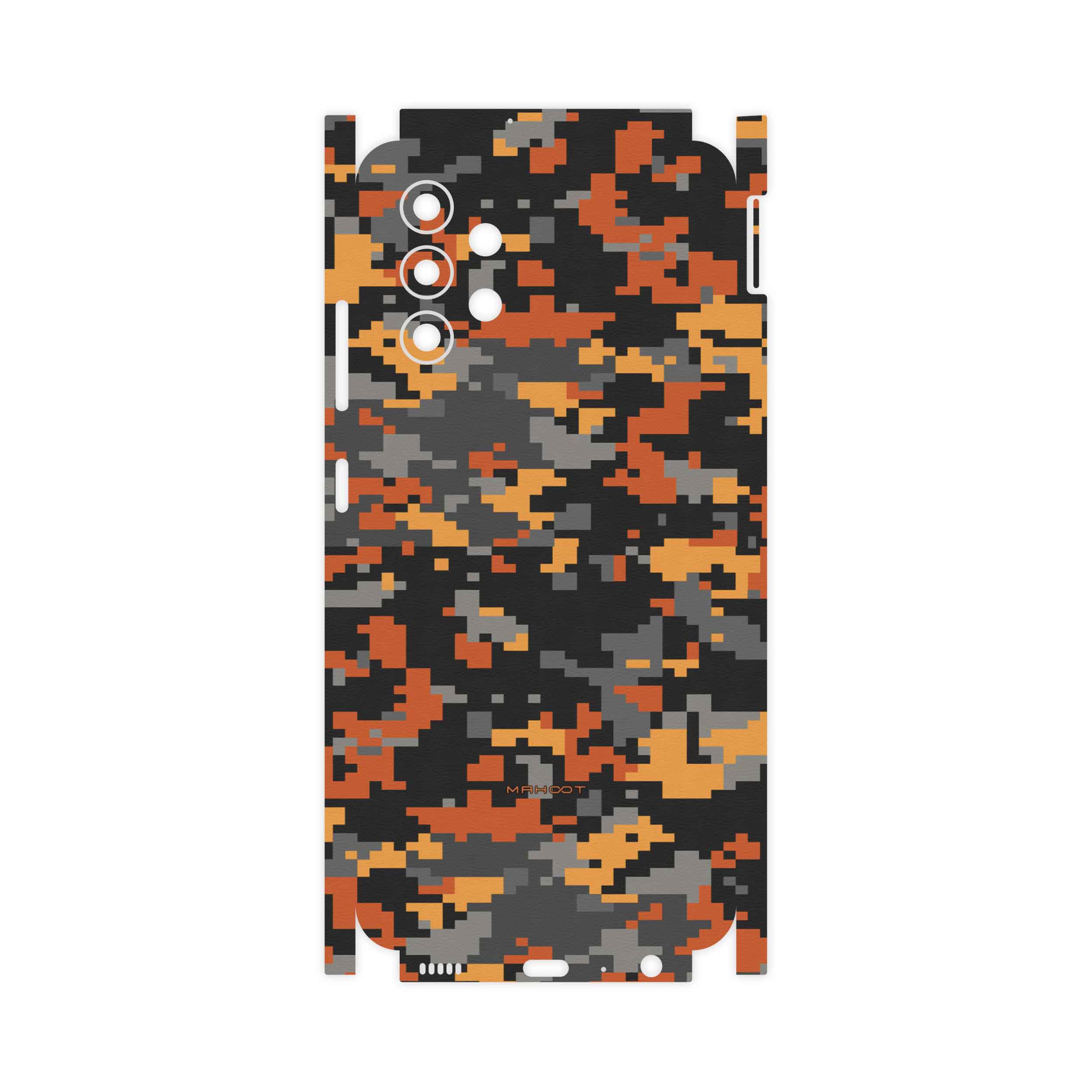 برچسب پوششی ماهوت مدل Army-Autumn-pixel-FullSkin مناسب برای گوشی موبایل سامسونگ Galaxy M32 5G