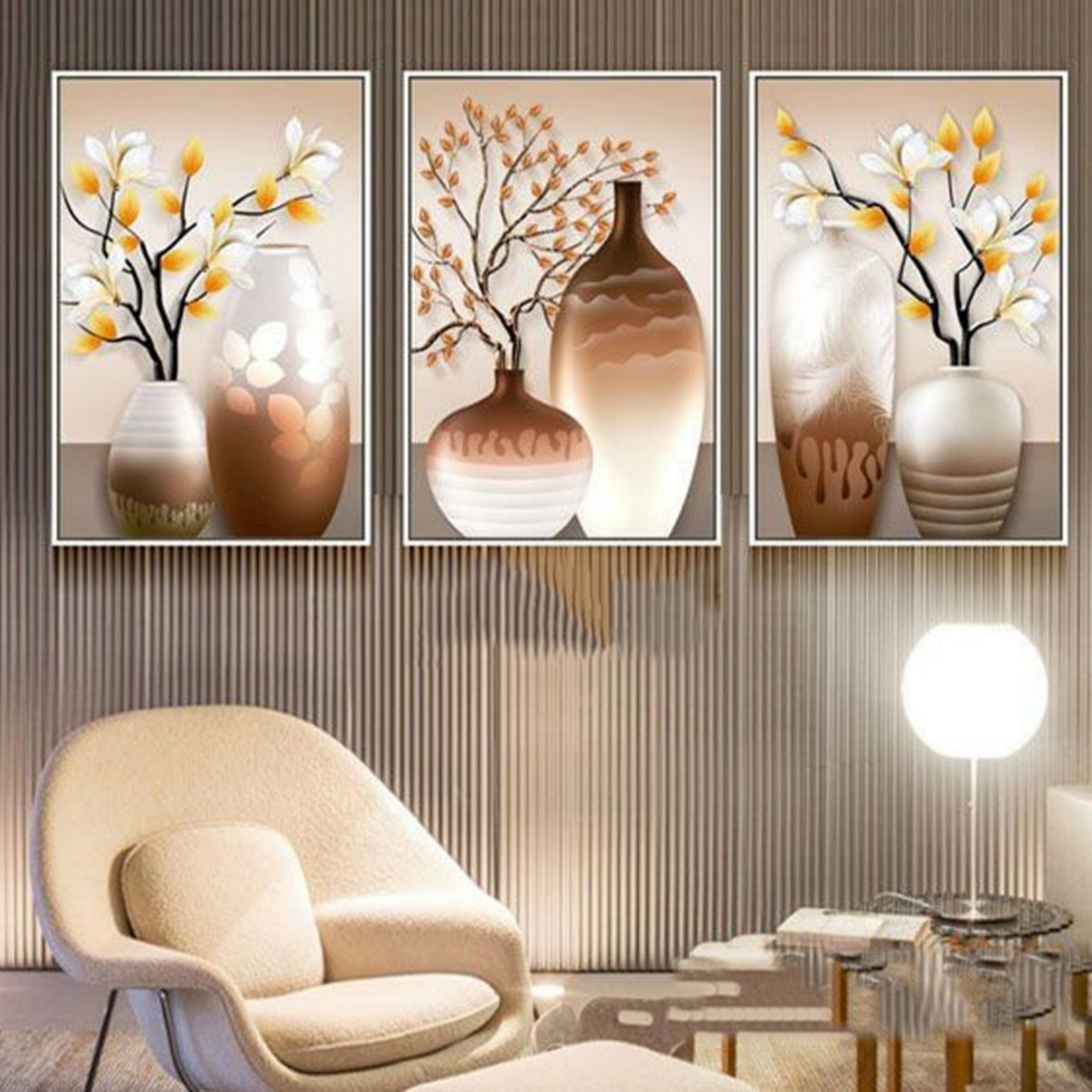 تابلو مدل دکوراتیو کد1166 بسته 3 عددی