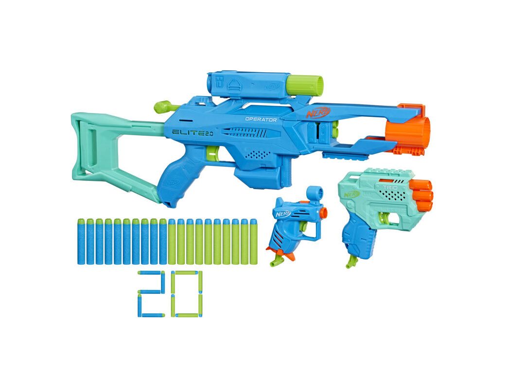 خرید پک 3 تایی تفنگ های نرف Nerf Tactical Pack با بهترین قیمت