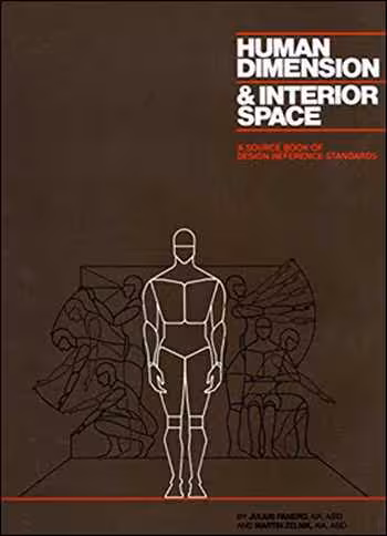 󾕇 دانلود کتاب Human Dimension &amp; Interior Space : A Source Book of Design - دانلود کتاب های دانشگاهی