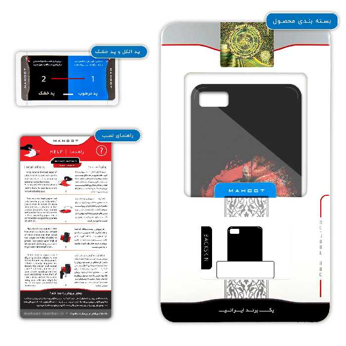 برچسب پوششی ماهوت مدل GOD-OF-WAR-Game مناسب برای گوشی موبایل بلک بری Z10