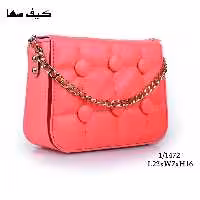 کیف سها مدل ایتالیامد دگمه دار در ده رنگ روشن و زنده برای دختران و خانمهای جوان