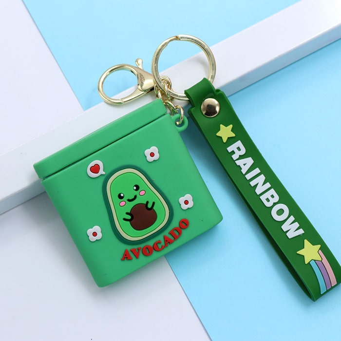 سرکلیدی آینه آووکادو سیلیکونی AVOCADO سبز 37251 کد 1