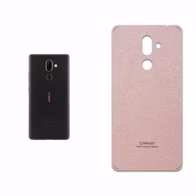 برچسب پوششی ماهوت مدل Rose Gold Leather مناسب برای گوشی موبایل نوکیا 7 Plus