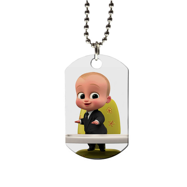 گردنبند طرح بچه رئیس مدل pk258