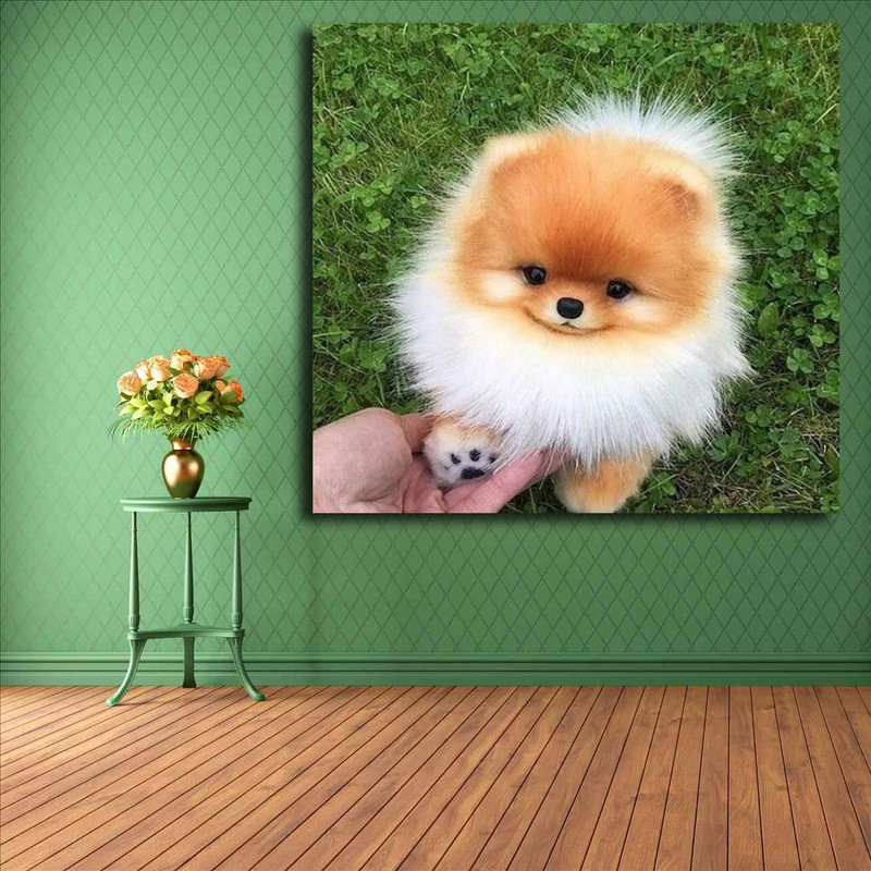 تابلو شاسی مدل سگ کد 5 | دنیای قاب