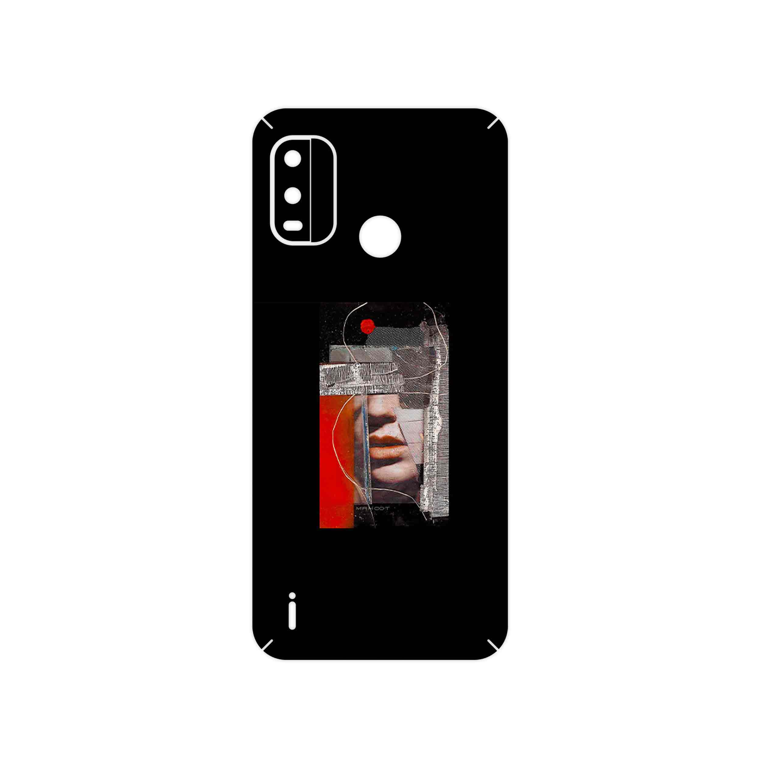 برچسب پوششی ماهوت مدل Collage of Mouth مناسب برای گوشی موبایل نوکیا G11 Plus