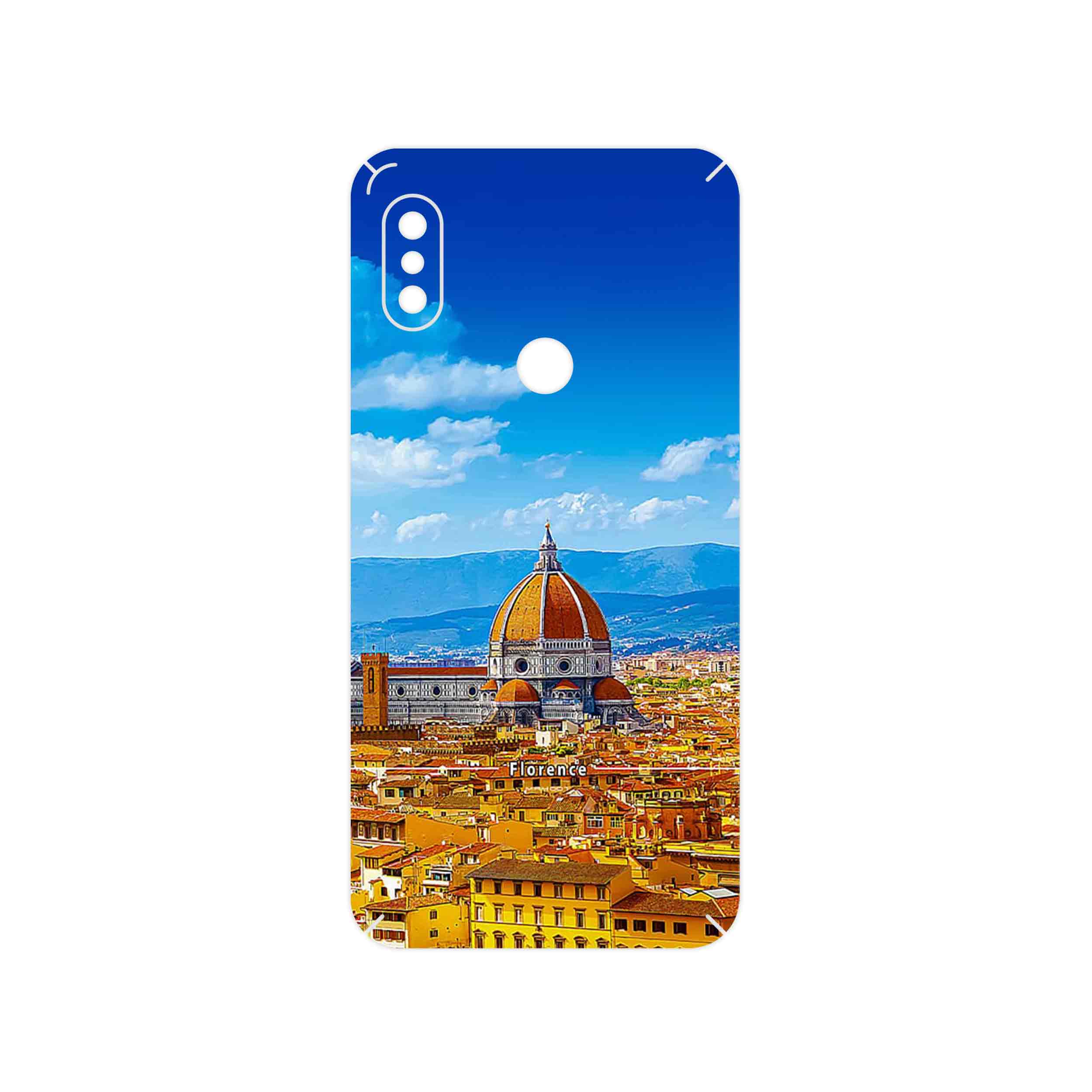 برچسب پوششی ماهوت مدل City of Florence مناسب برای گوشی موبایل شیائومی Redmi Note 6 Pro