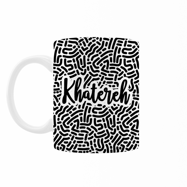 ماگ رژارت مدل اسم خاطره