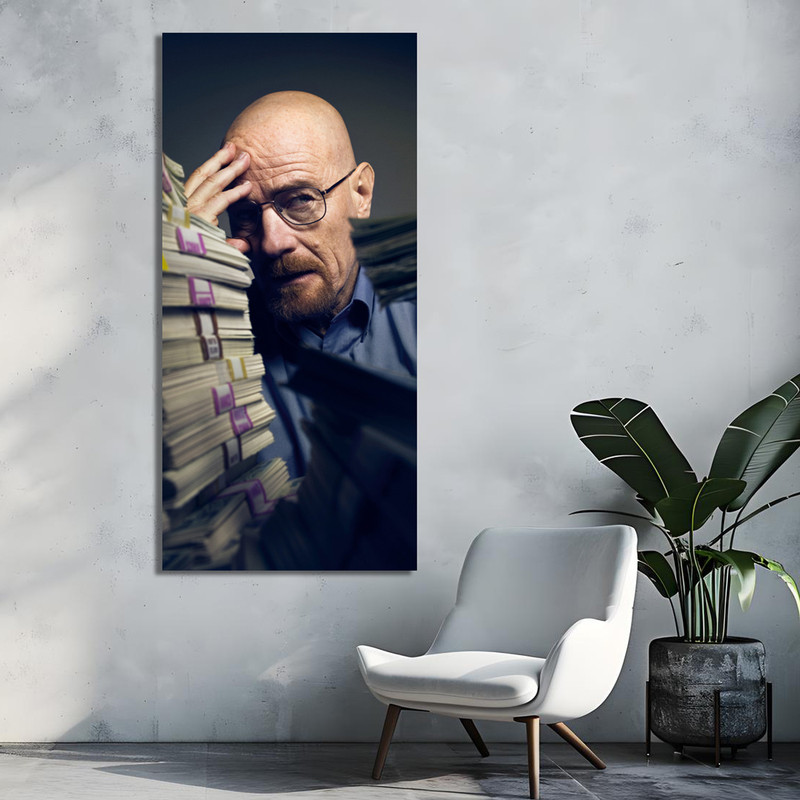 تابلو شاسی مدل سریال بریکینگ بد کد BB20 | دنیای قاب