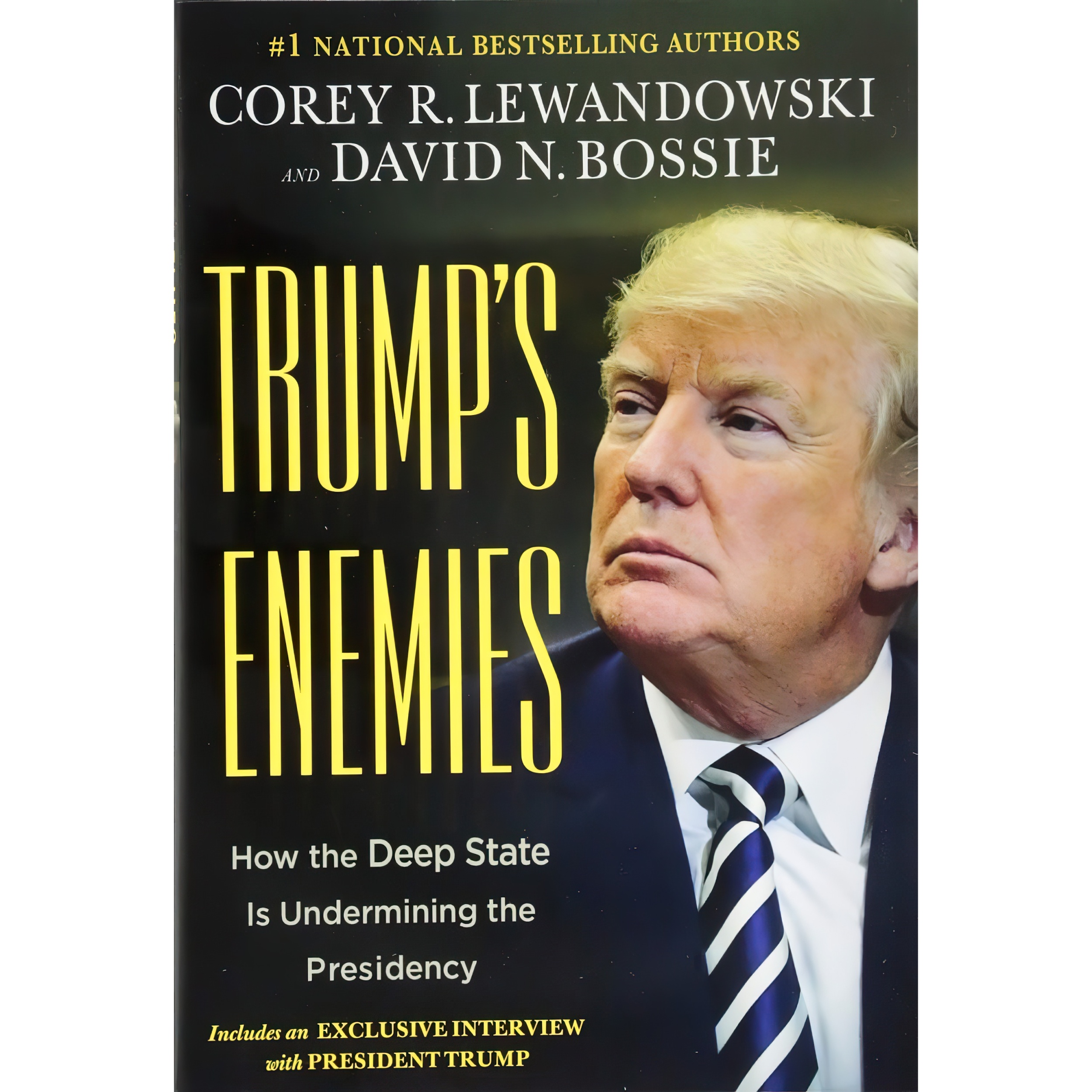 کتاب Trumps Enemies اثر Corey R. Lewandowski and David N. Bossie انتشارات Center Street