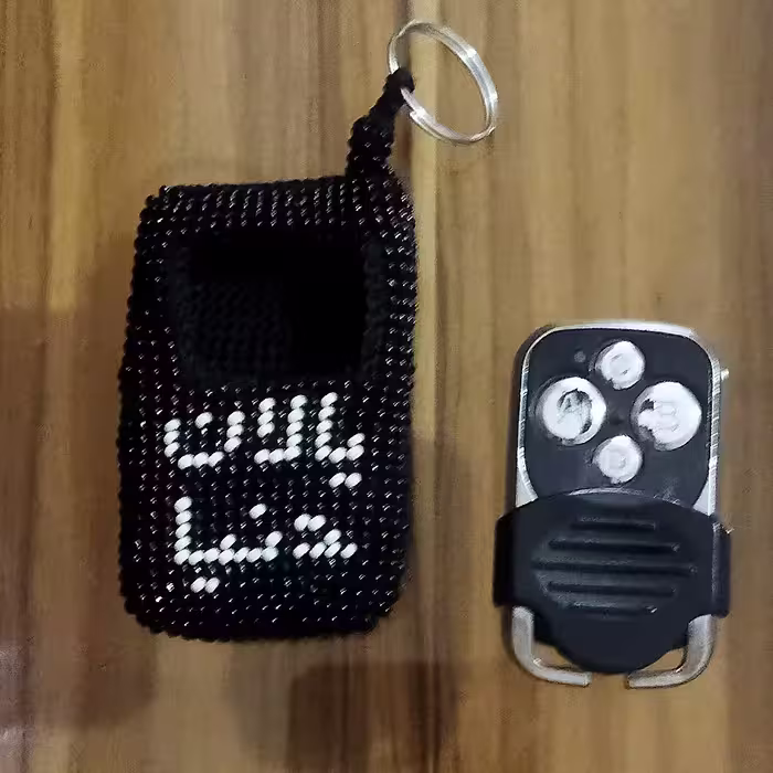 قاب ریموت کنترل منجوق بافی