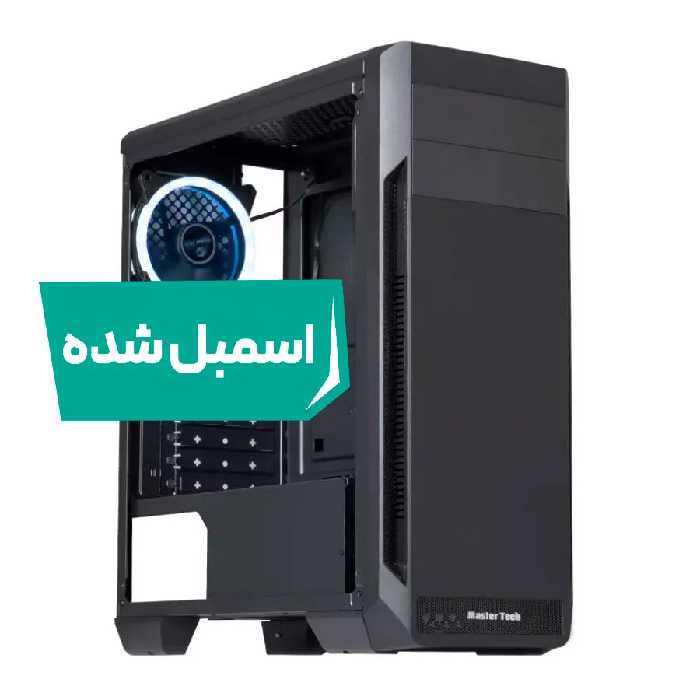 کیس اسمبل شده مستر‌تک T200 GX i5-12400F/B760M/16GB 8GBx2/RX 6500 XT GAMING OC 4GB