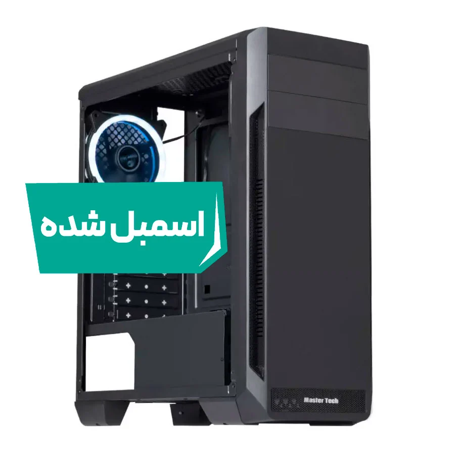 کیس اسمبل شده مستر‌تک T200 GX i5-12400F/B760M/16GB 8GBx2/RX 6500 XT GAMING OC 4GB
