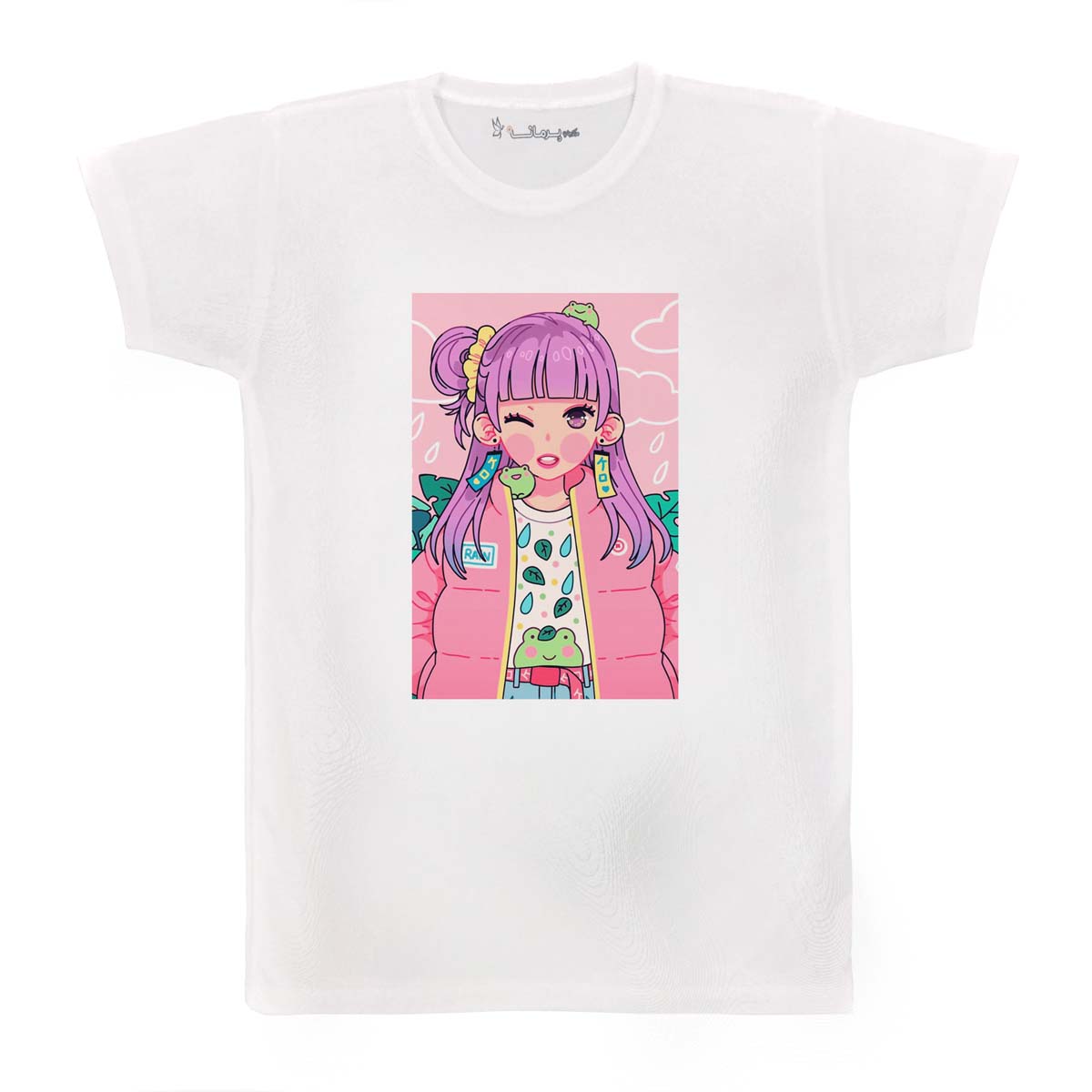تی شرت بچگانه پرمانه طرح انیمه کد pmt.3808