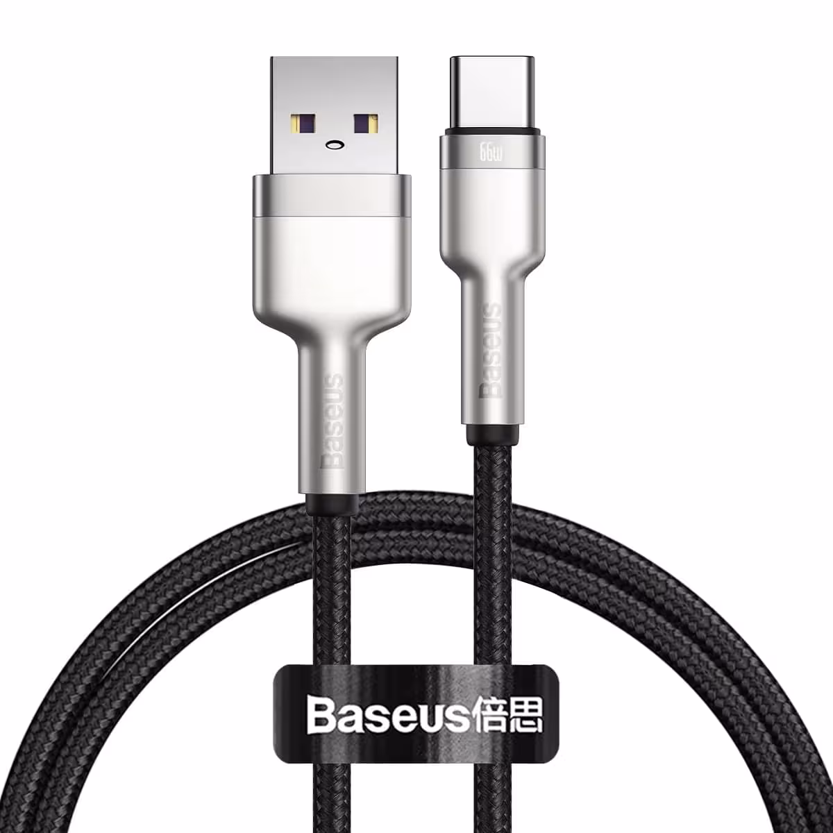 کابل 1 متری تایپ سی 66 وات بیسوس Baseus CAKF000101 Cafule Series 66W USB to USB-C