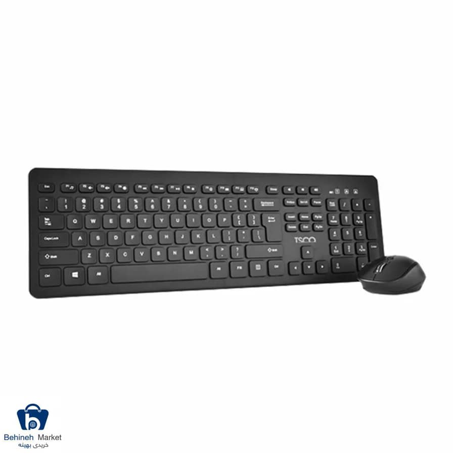 کیبورد و ماوس بی سیم تسکو مدل TKM 7011W