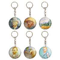  جاکلیدی خندالو طرح ونگوگ کد 233B مجموعه 6 عددی 