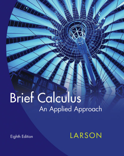 خرید و دانلود نسخه کامل کتاب Brief Calculus: An Applied Approach (8th Edition)
