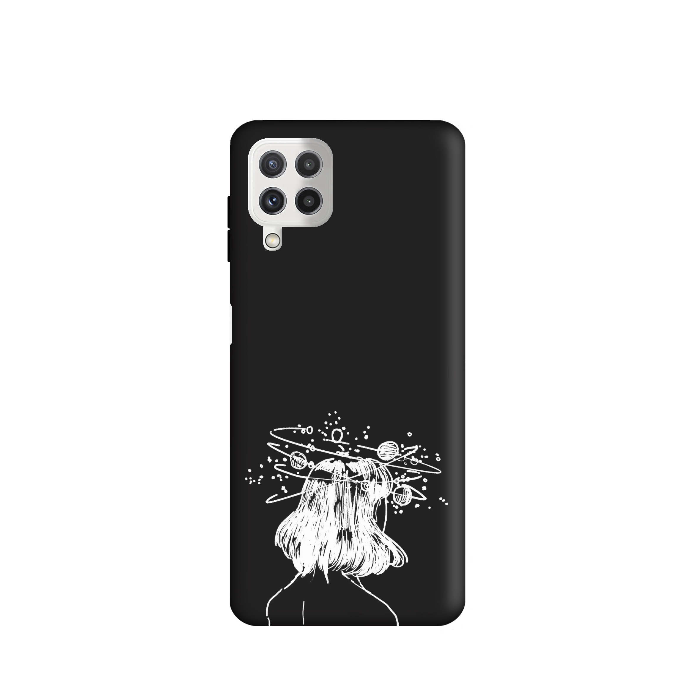 کاورطرح  دخترانه مینیمال کد u5357 مناسب برای گوشی موبایل سامسونگ Galaxy M32