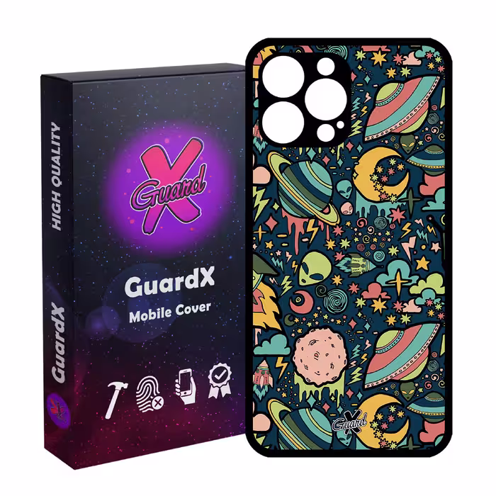 کاور گارد ایکس طرح Galaxy مدل Glass10191 مناسب برای گوشی موبایل اپل iPhone 13 Pro Max