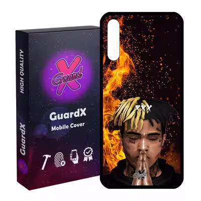 کاور گارد ایکس طرح Tentaction مدل Glass10366 مناسب برای گوشی موبایل سامسونگ Galaxy A30s / A50 / A50s