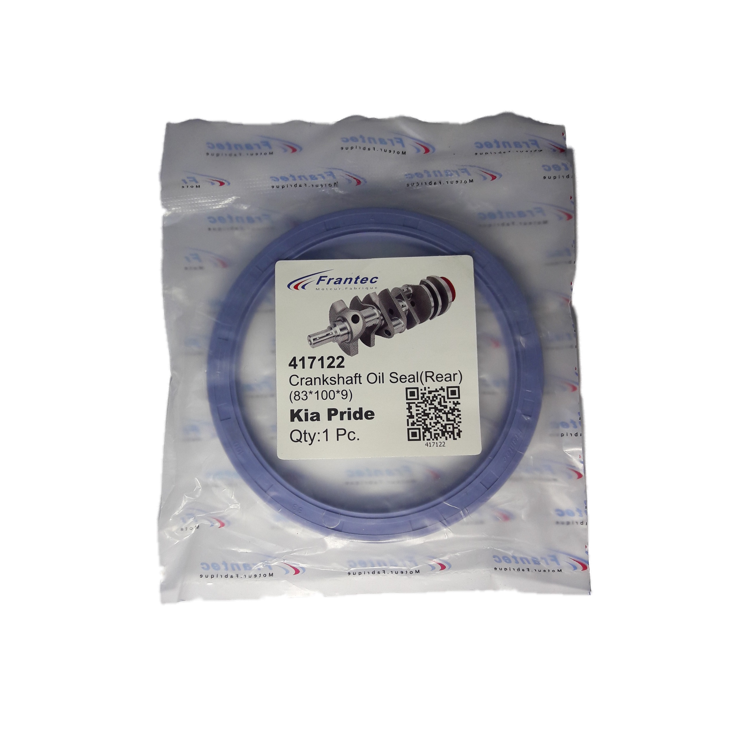 کاسه نمد ته میل لنگ فرانتک کد 417122 مناسب برای پراید