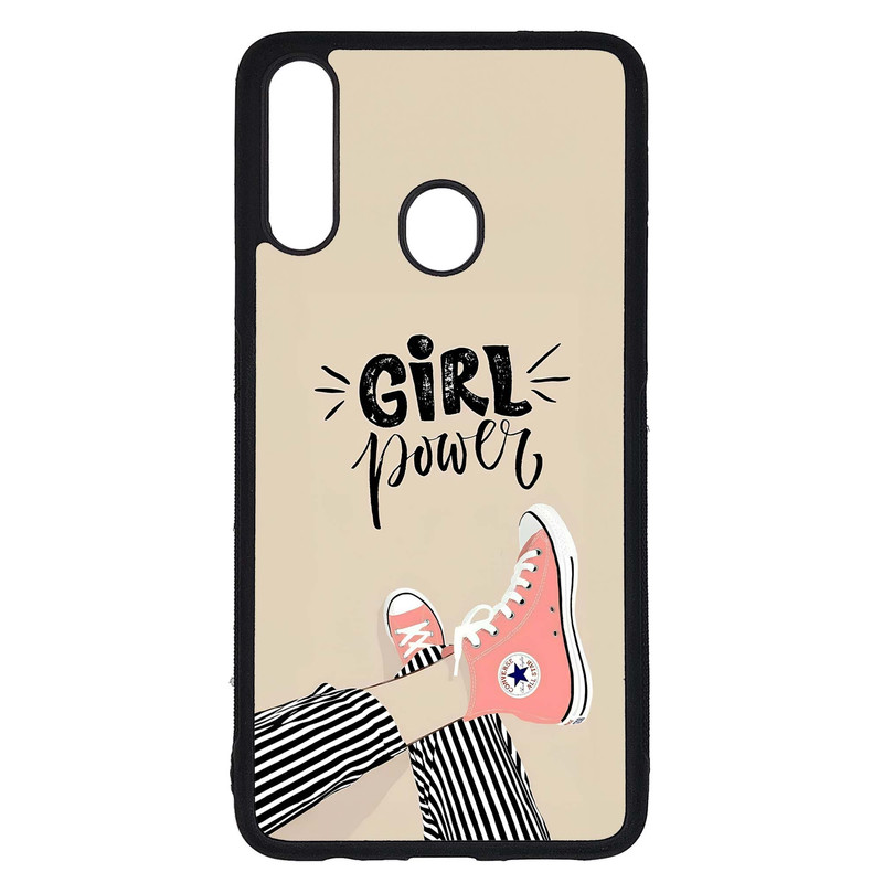 کاور طرح GiRL کد G-133 مناسب برای گوشی موبایل سامسونگ Galaxy A20s | دیجی قاب دونی