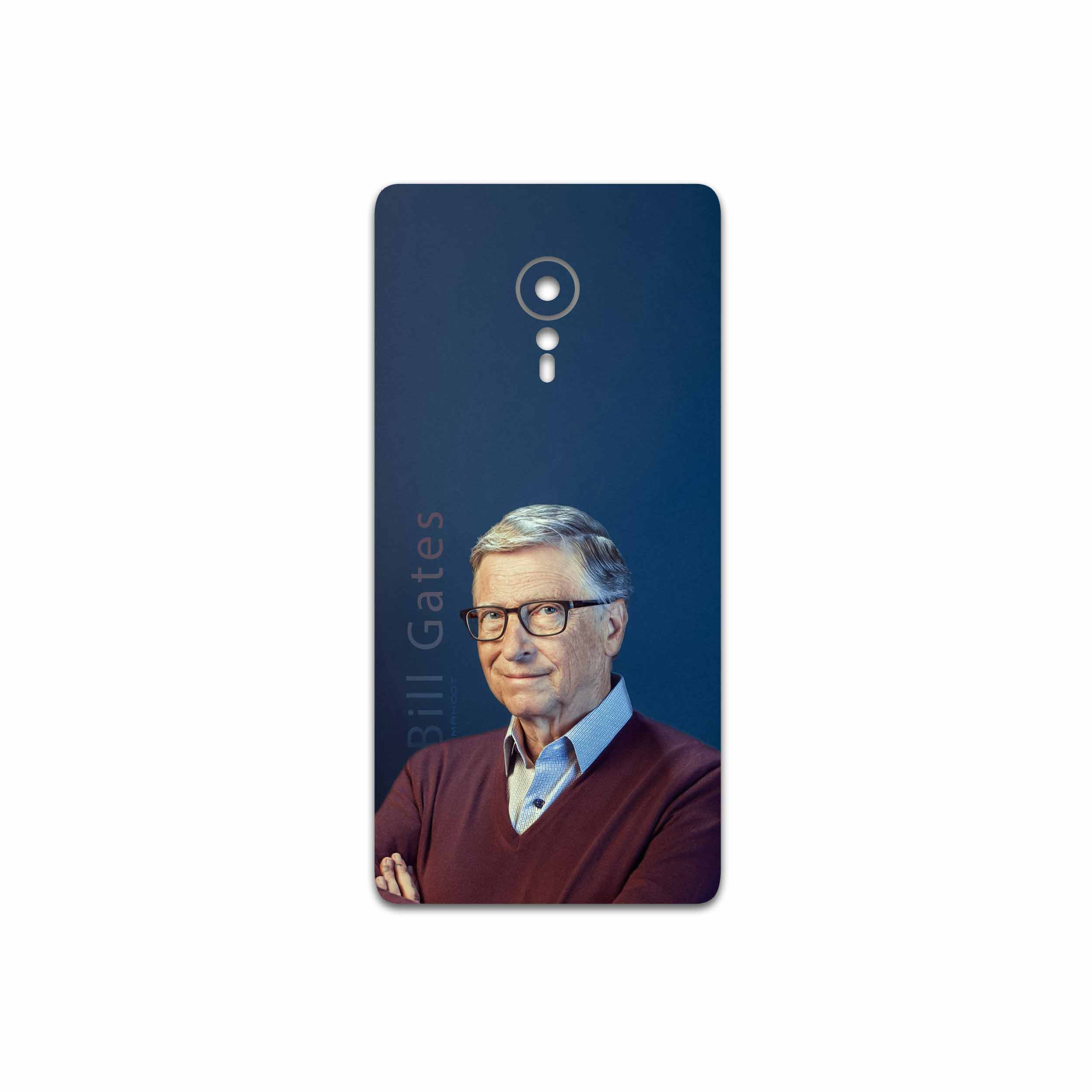 برچسب پوششی ماهوت مدل Bill Gates مناسب برای گوشی موبایل لنوو ZUK Z2
