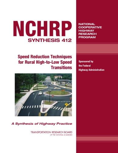  دانلود کتاب Speed Reduction Techniques For Rural High-To-Low Speed Transitions, 2011 - دانلود کتاب های دانشگاهی