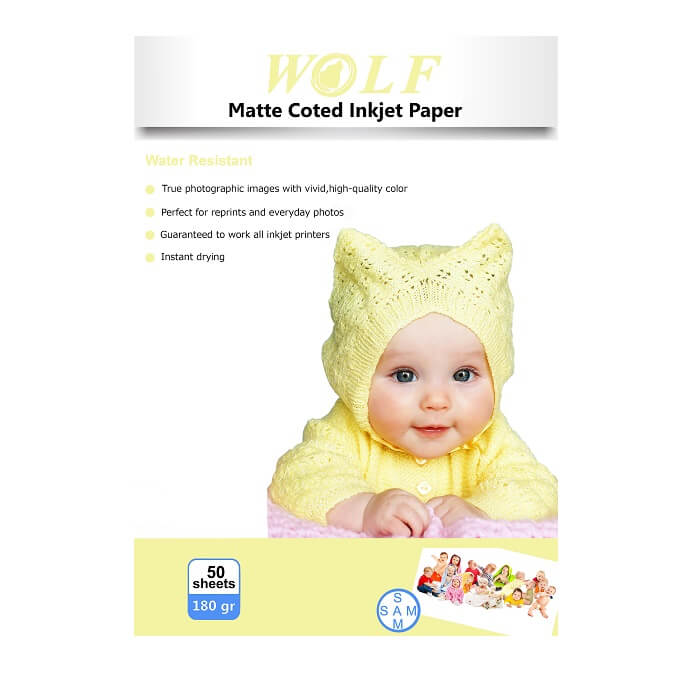 کاغذ کتد 180 گرمی ولف سایز A3