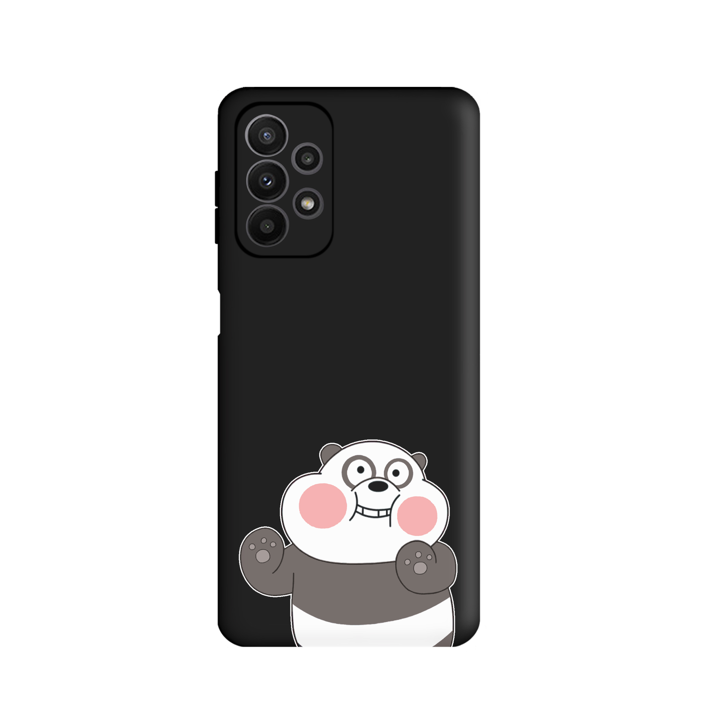 کاور طرح پاندای کله فندقی کد s780 مناسب برای گوشی موبایل سامسونگ Galaxy A23     