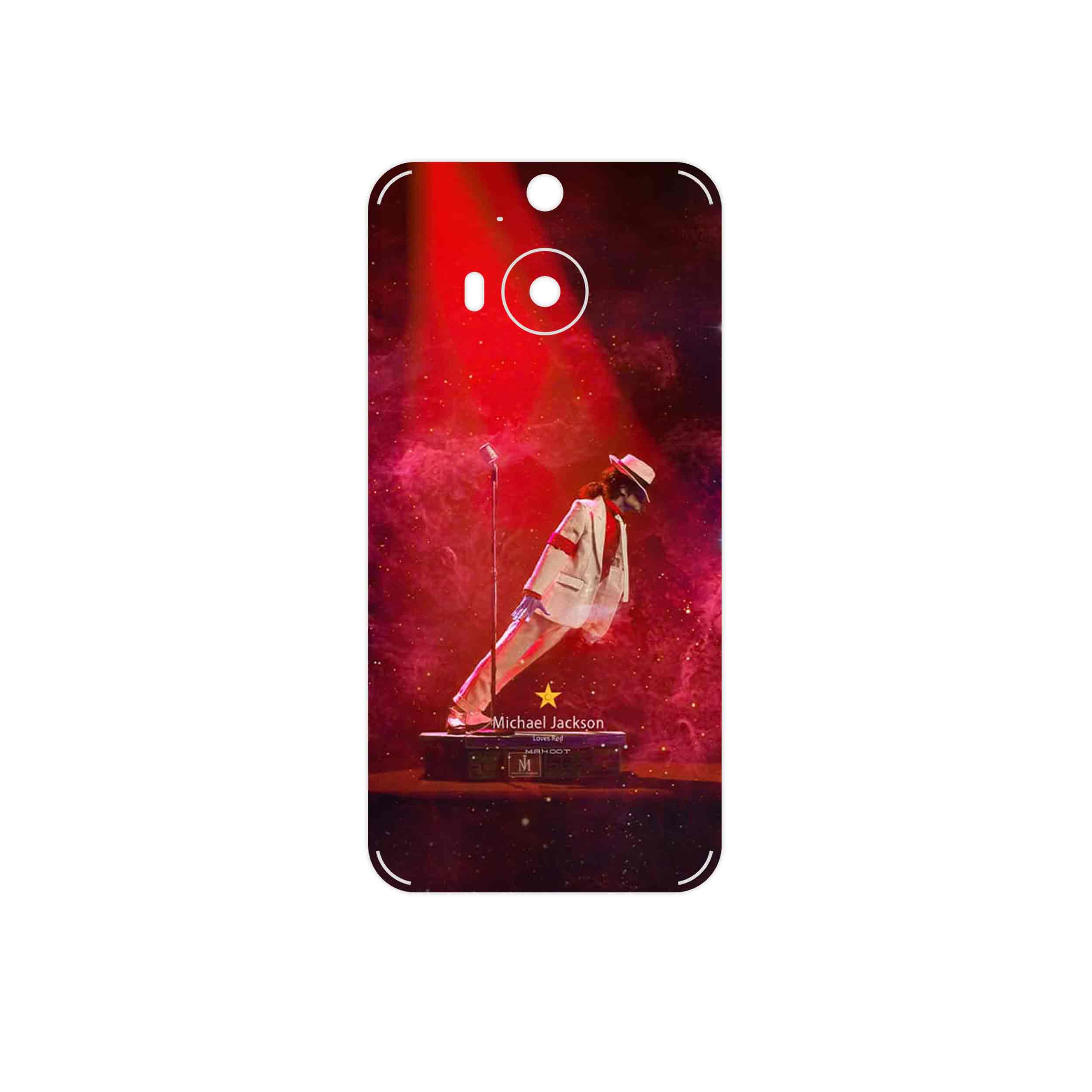برچسب پوششی ماهوت مدل Michael Jackson مناسب برای گوشی موبایل اچ تی سی One M9 Plus
