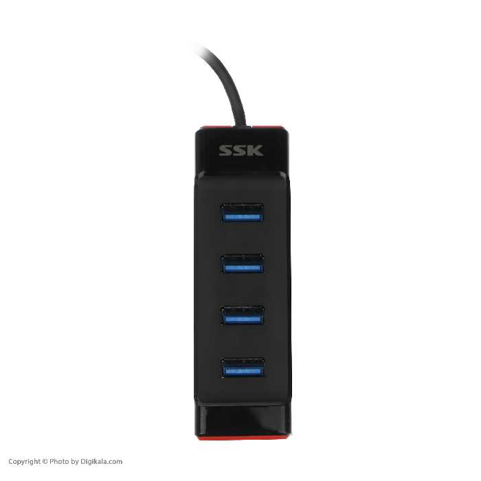 هاب 4 پورت USB 3.0 اس اس کی مدل SHU850