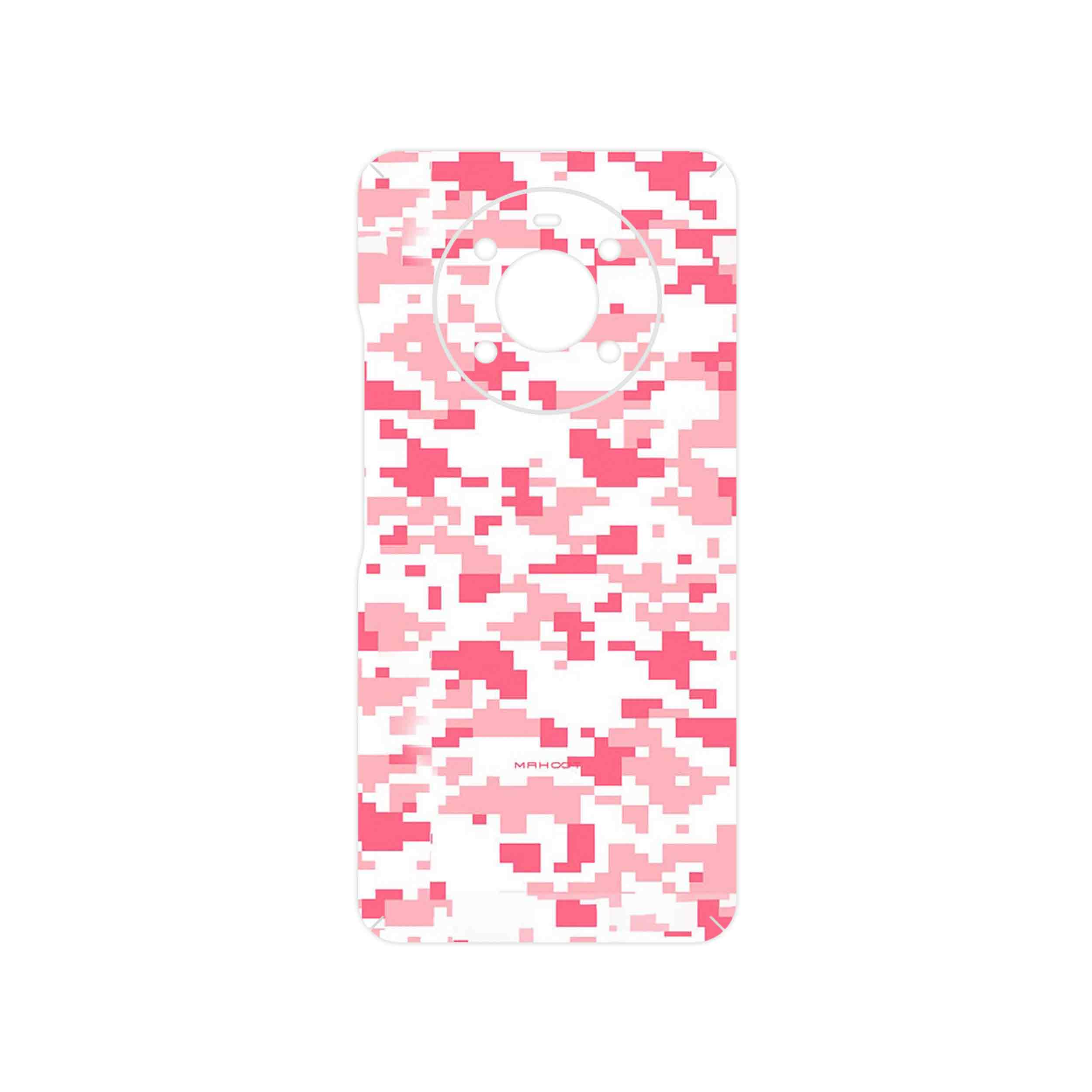 برچسب پوششی ماهوت مدل Army_Pink_Pixel مناسب برای گوشی موبایل آنر X9 4G