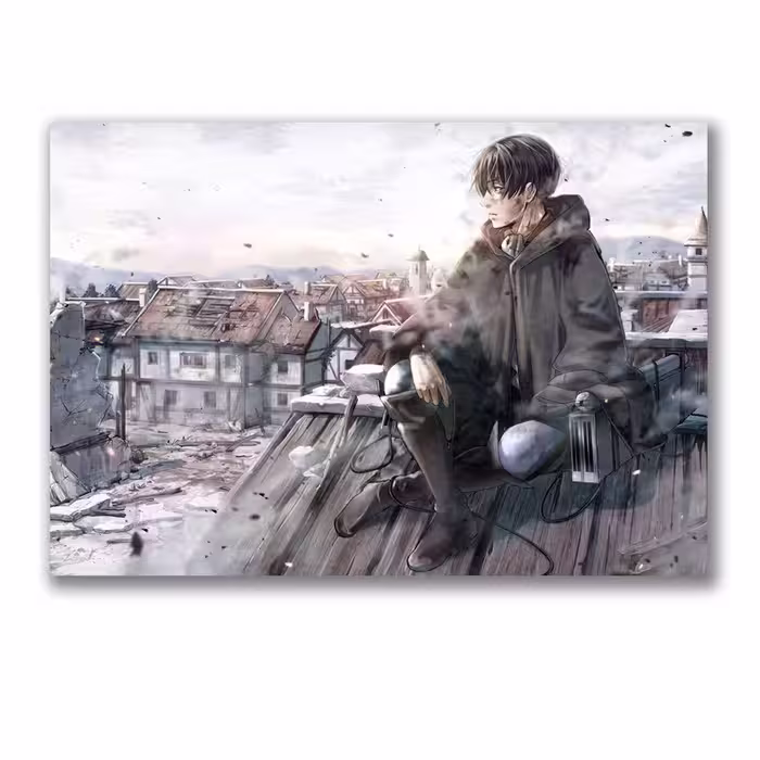 تابلئ شاسی طرح انیمه Attack on Titan مدل 006 | دنیای قاب